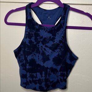 Tavi Blue Tie-Dye Sports Bra